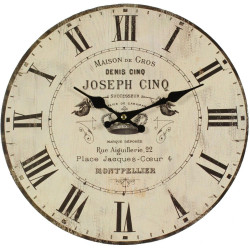 Antike Wanduhr Großhandelshaus 34cm