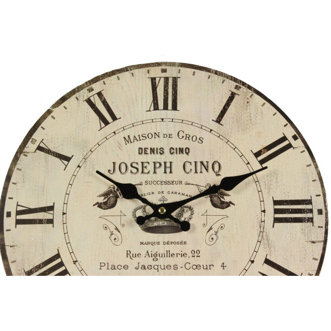 Horloge Ancienne Murale Maison De Gros 34cm