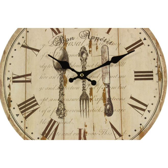 Horloge Ancienne Murale Bon Appétit 34cm