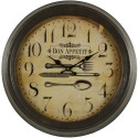 Bon Appétit Reloj de Pared Antiguo 47cm