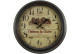 Alte Wanduhr Brouilly Château La Claire 47cm