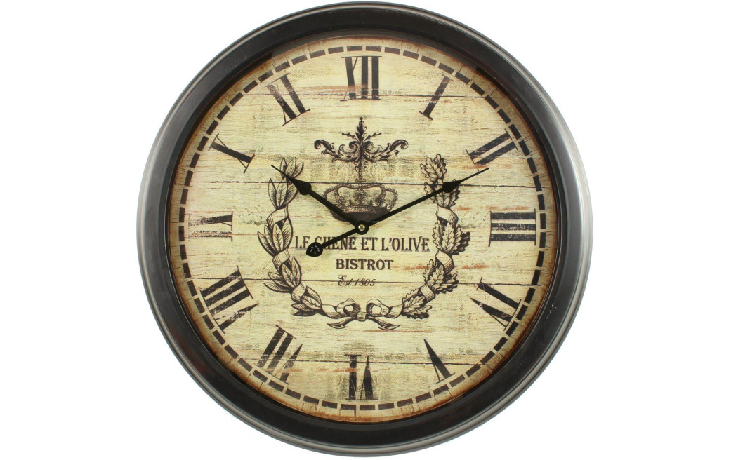 Horloge Ancienne Murale Olives 58cm