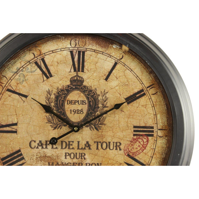Antike Wanduhr Café De La Tour 58cm