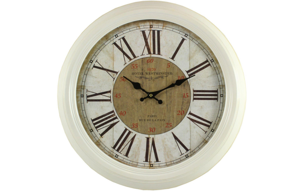 Horloge Ancienne Murale Hôtel Westminster 47cm