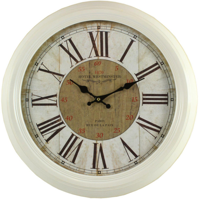 Alte Wanduhr Hotel Westminster 47cm