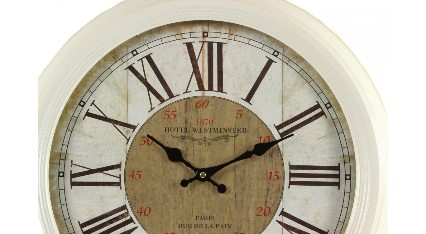 Alte Wanduhr Hotel Westminster 47cm
