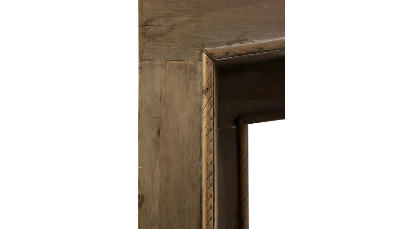 Einrahmung Mantel Kamin 106x21x110cm