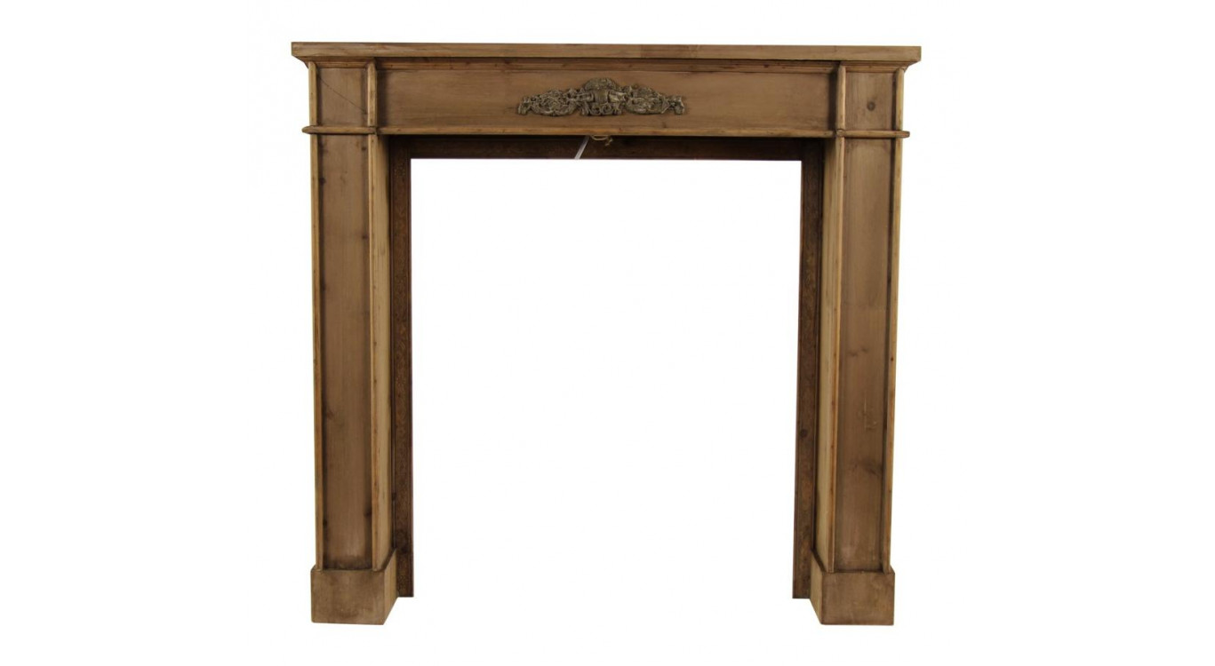 Einrahmung Mantel Kamin 104x18x99cm