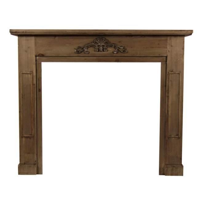 Einrahmung Mantel Kamin 120x22.5x98.5cm