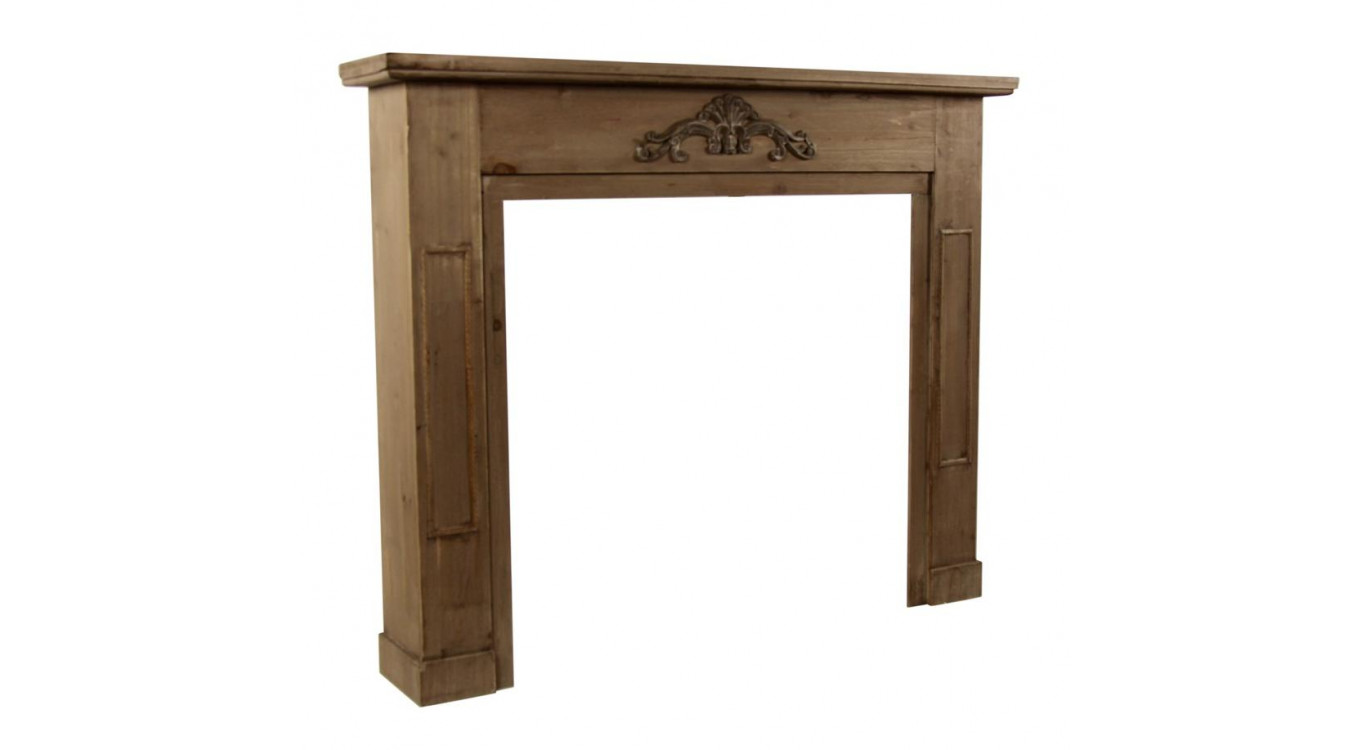 Einrahmung Mantel Kamin 120x22.5x98.5cm