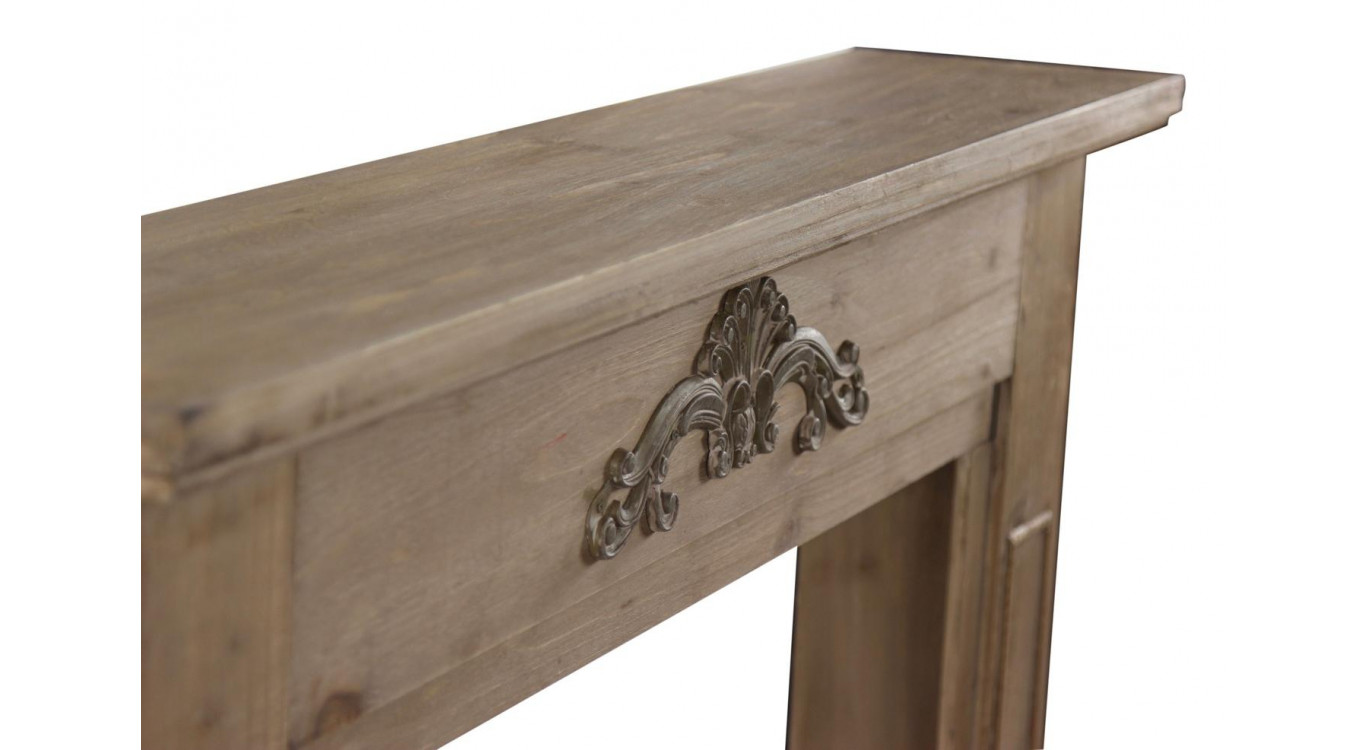 Einrahmung Mantel Kamin 120x22.5x98.5cm