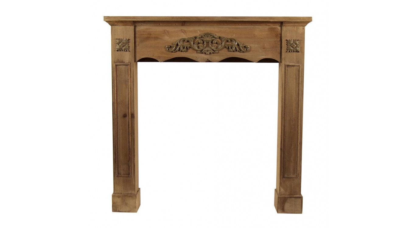 Einrahmung Mantel Kamin 105x17x102.5cm