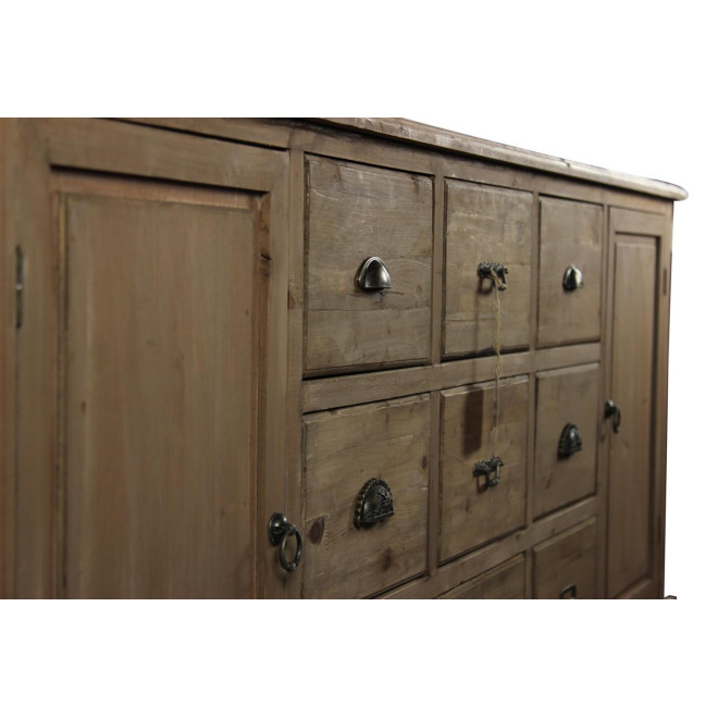 Wochenmöbel Chiffonnier Grainetier Bois 9 Schubladen 210x54x90cm