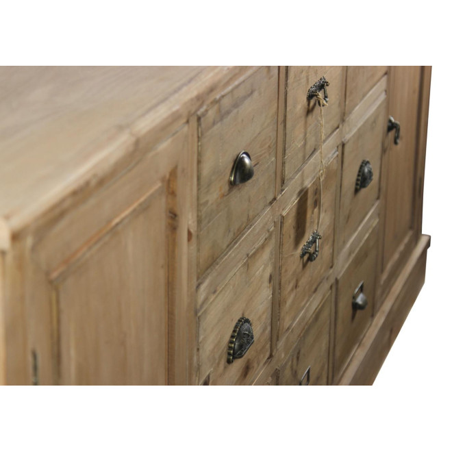 Wochenmöbel Chiffonnier Grainetier Bois 9 Schubladen 210x54x90cm