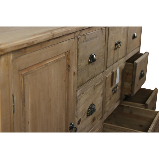 Wochenmöbel Chiffonnier Grainetier Bois 9 Schubladen 210x54x90cm