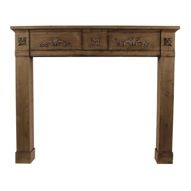 Einrahmung Mantel Kamin 137x20x114cm