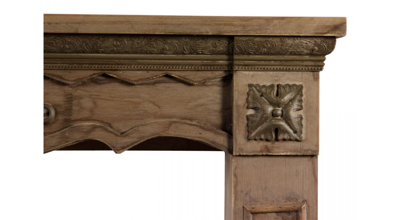 Einrahmung Mantel Kamin 115x20x101cm