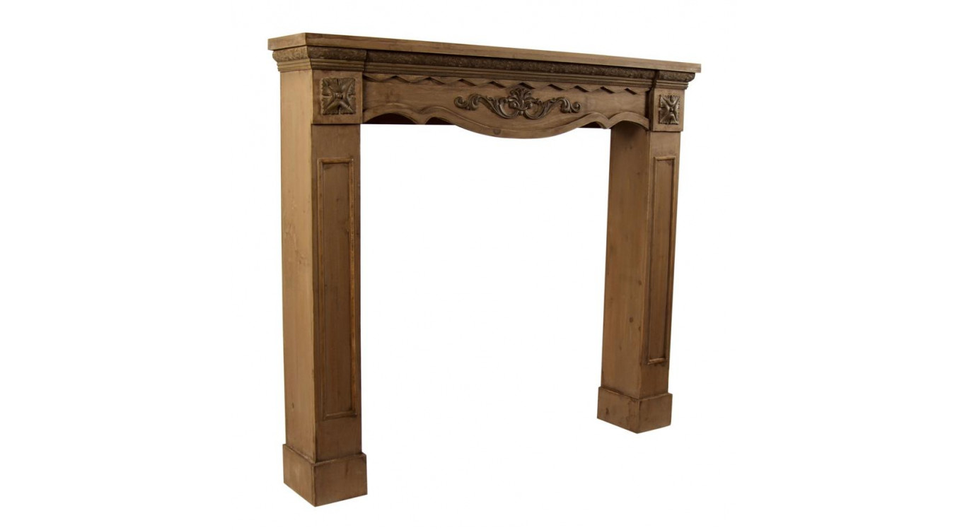 Einrahmung Mantel Kamin 115x20x101cm