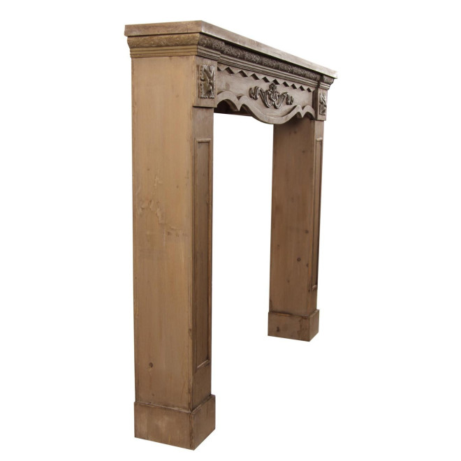 Einrahmung Mantel Kamin 115x20x101cm