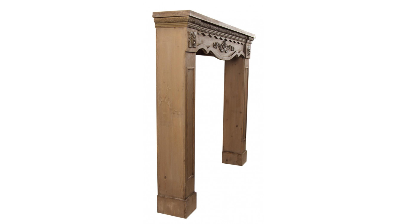 Einrahmung Mantel Kamin 115x20x101cm