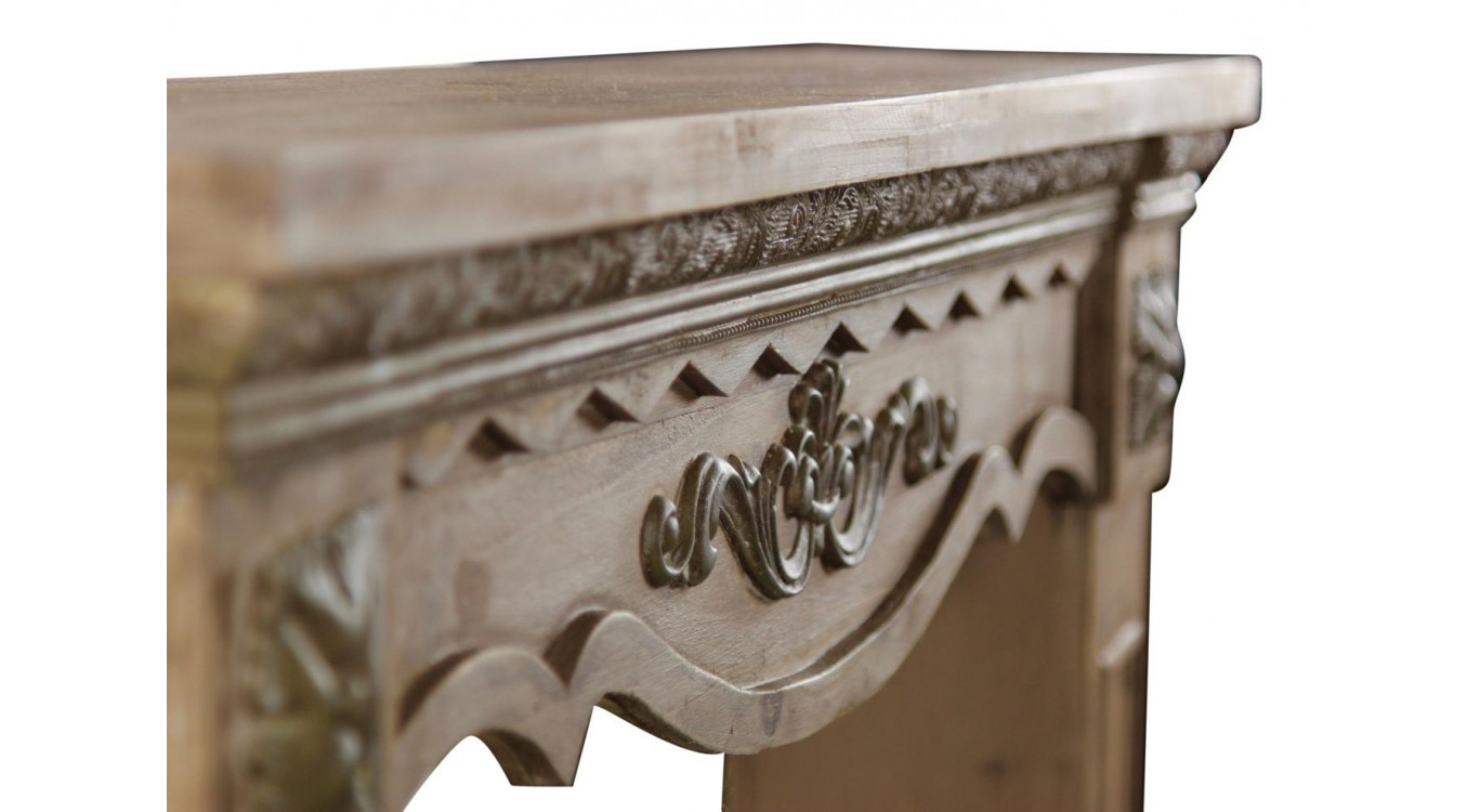 Einrahmung Mantel Kamin 115x20x101cm