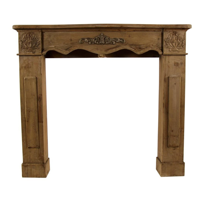 Einrahmung Mantel Kamin 115.5x20x102cm