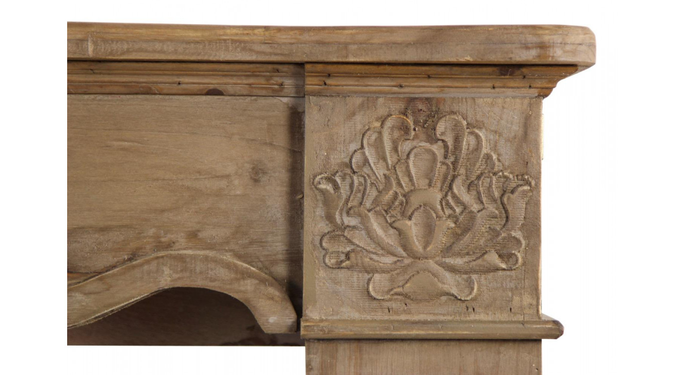 Einrahmung Mantel Kamin 115.5x20x102cm