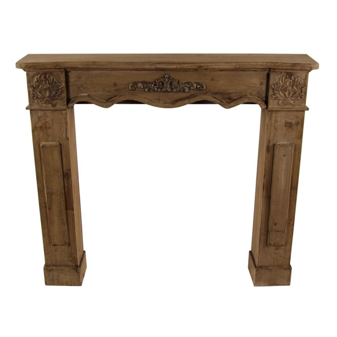 Einrahmung Mantel Kamin 115.5x20x102cm