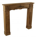 Einrahmung Mantel Kamin 115.5x20x102cm