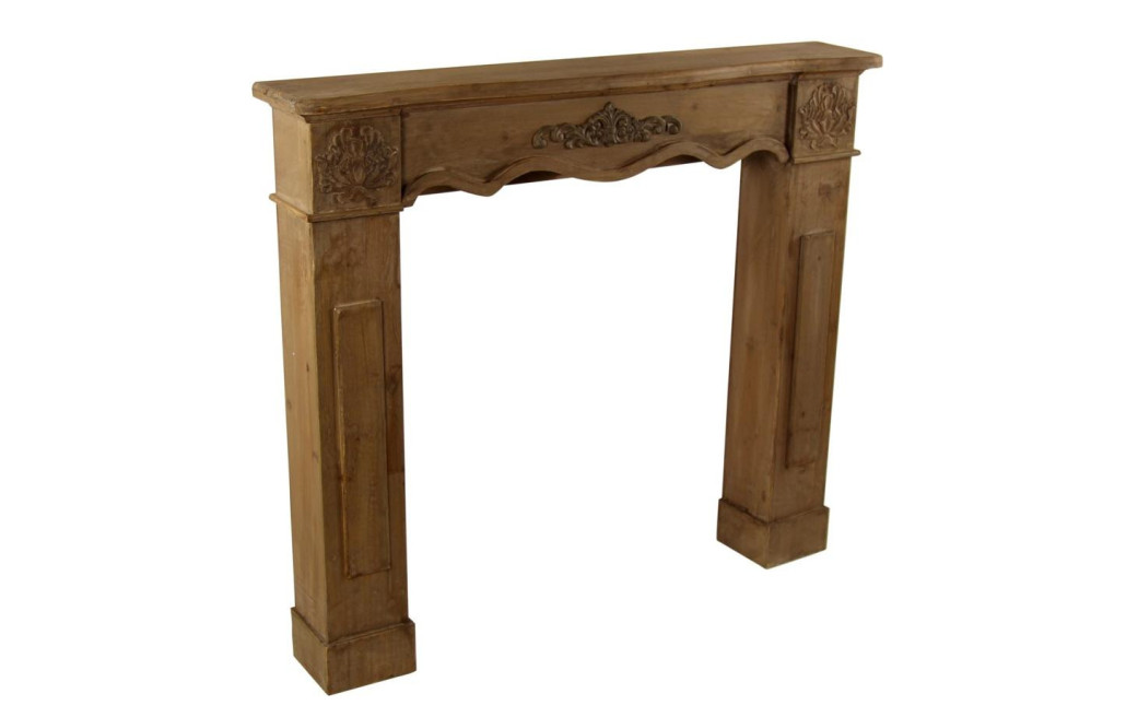 Einrahmung Mantel Kamin 115.5x20x102cm