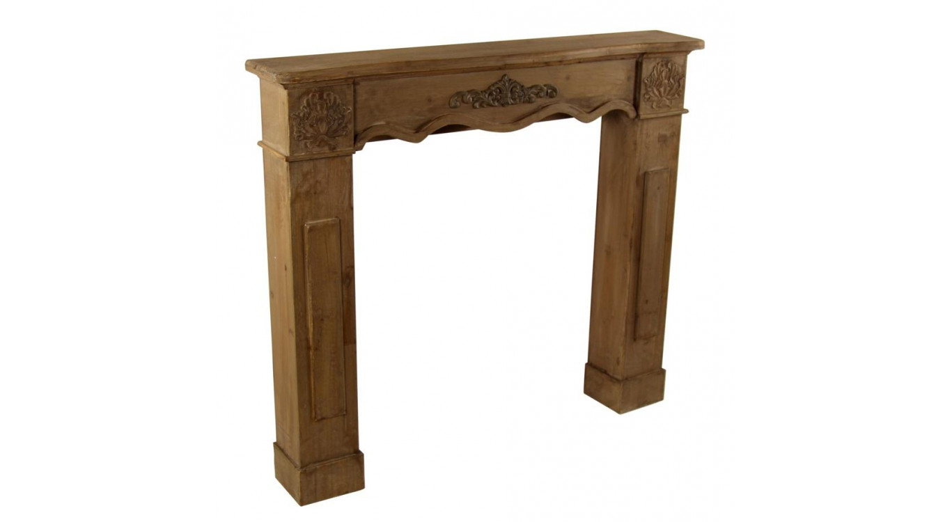 Einrahmung Mantel Kamin 115.5x20x102cm