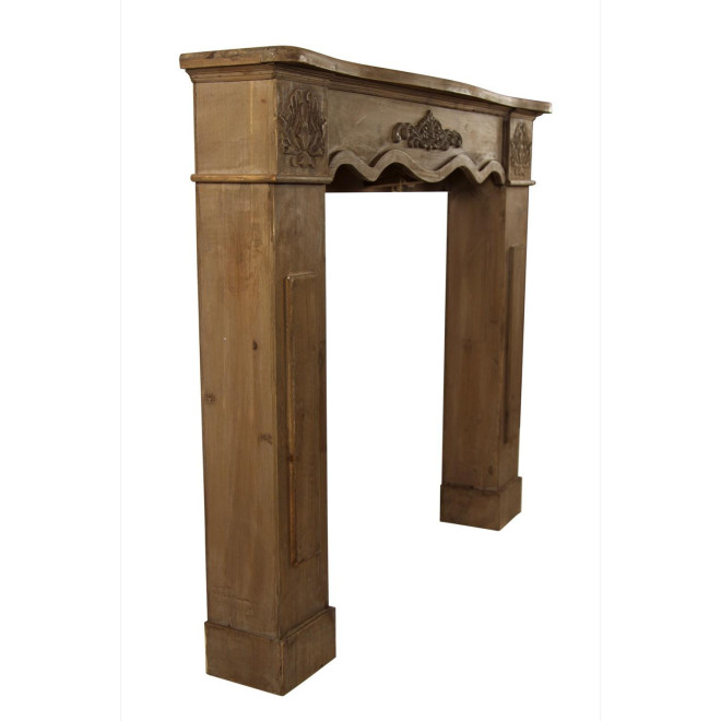 Einrahmung Mantel Kamin 115.5x20x102cm