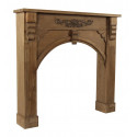 Einrahmung Mantel Kamin 106x21x100cm