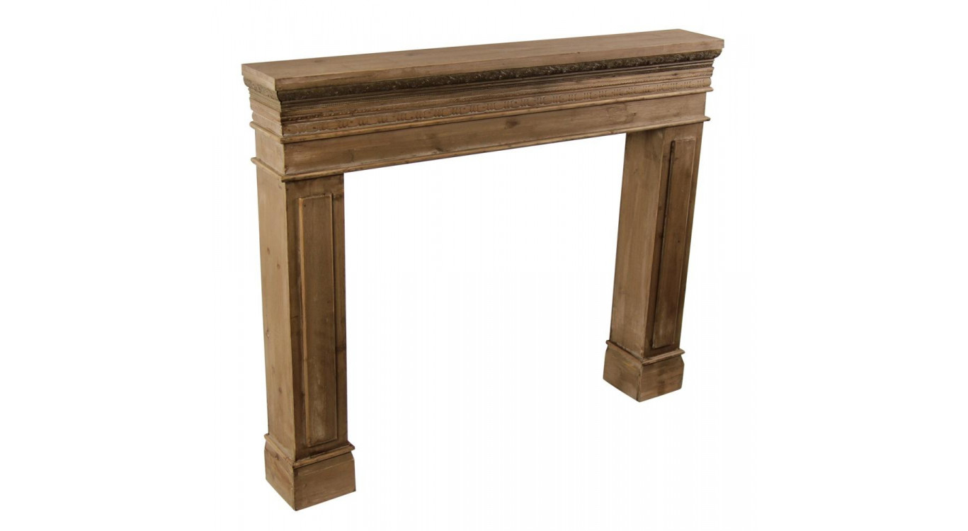 Einrahmung Mantel Kamin 120x17x98.5cm