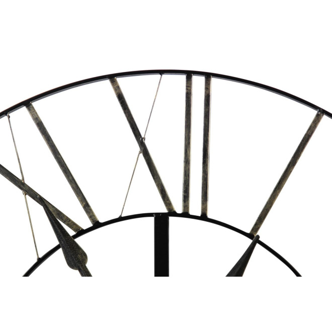 Große alte Uhr Schmiedeeisen 90cm