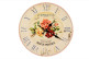 Alte Wanduhr Rose de Provence 34cm