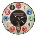 Alte Uhr Pendel Dupont & Allardet 58cm