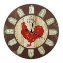 Bistrot le Coq Antique Wall Clock 58cm