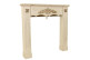 White Ceruse Wood Mantel Frame 105x17x102.5cm