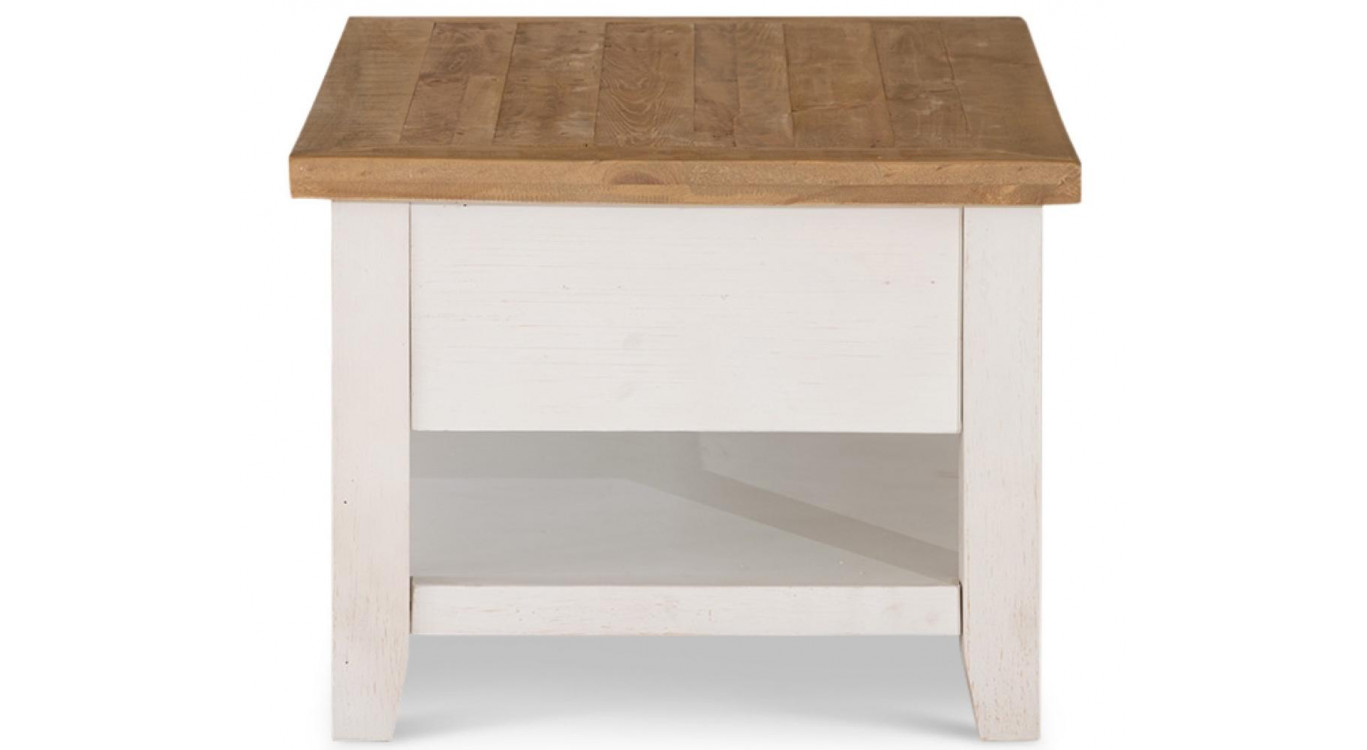 Unterschrank Aufbewahrung Holz Weiss Gestalten 2 Schubladen 120x60x45cm
