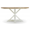 Table Ronde Bois Blanc Césuré 150cm