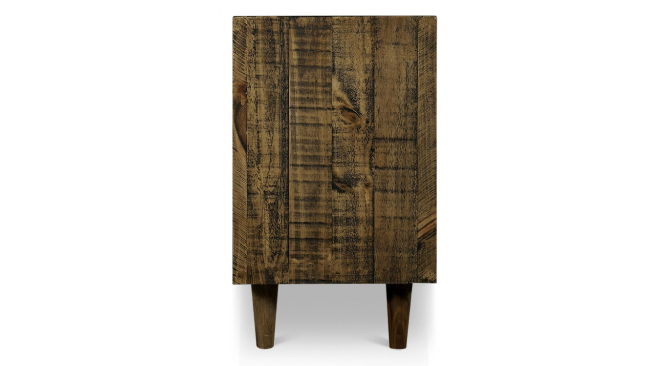 Meuble Bas Rangement Bois 120x40x68cm