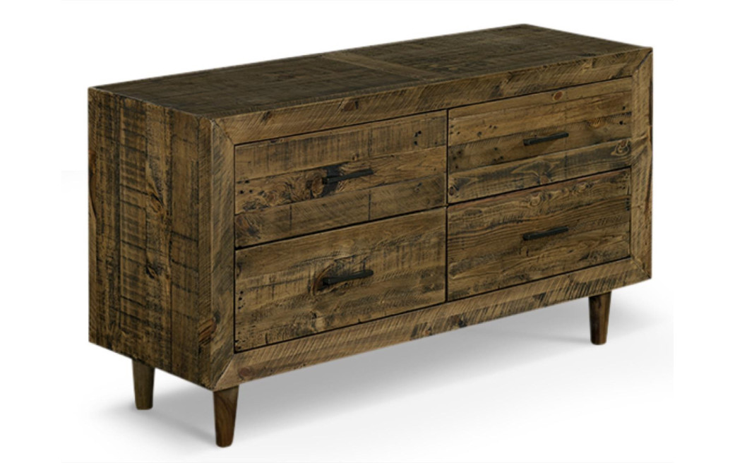 Meuble Bas Rangement Bois 120x40x68cm
