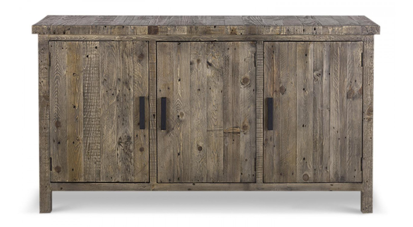 Unterschrank Aufbewahrung Holz 150x45.5x86cm