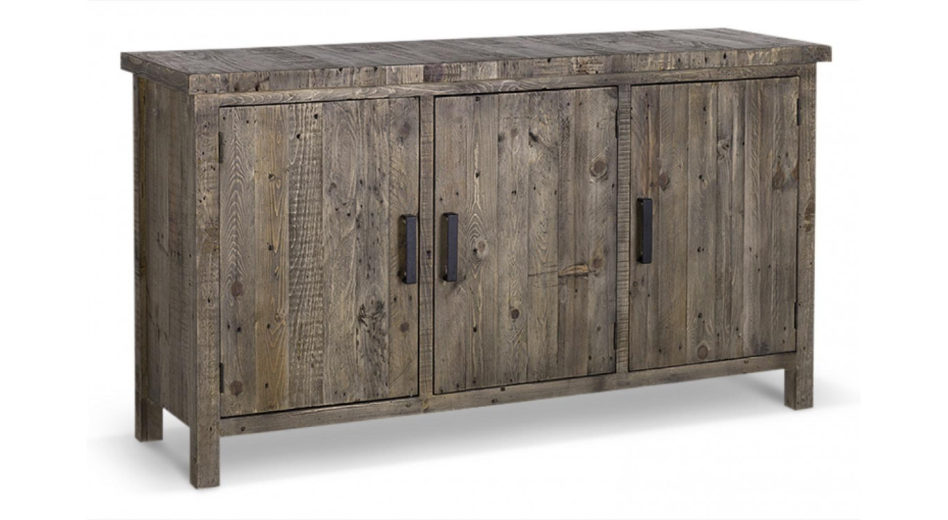 Meuble Bas Rangement Bois 150x45.5x86cm
