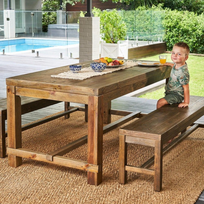 Holztisch 180x90x79cm