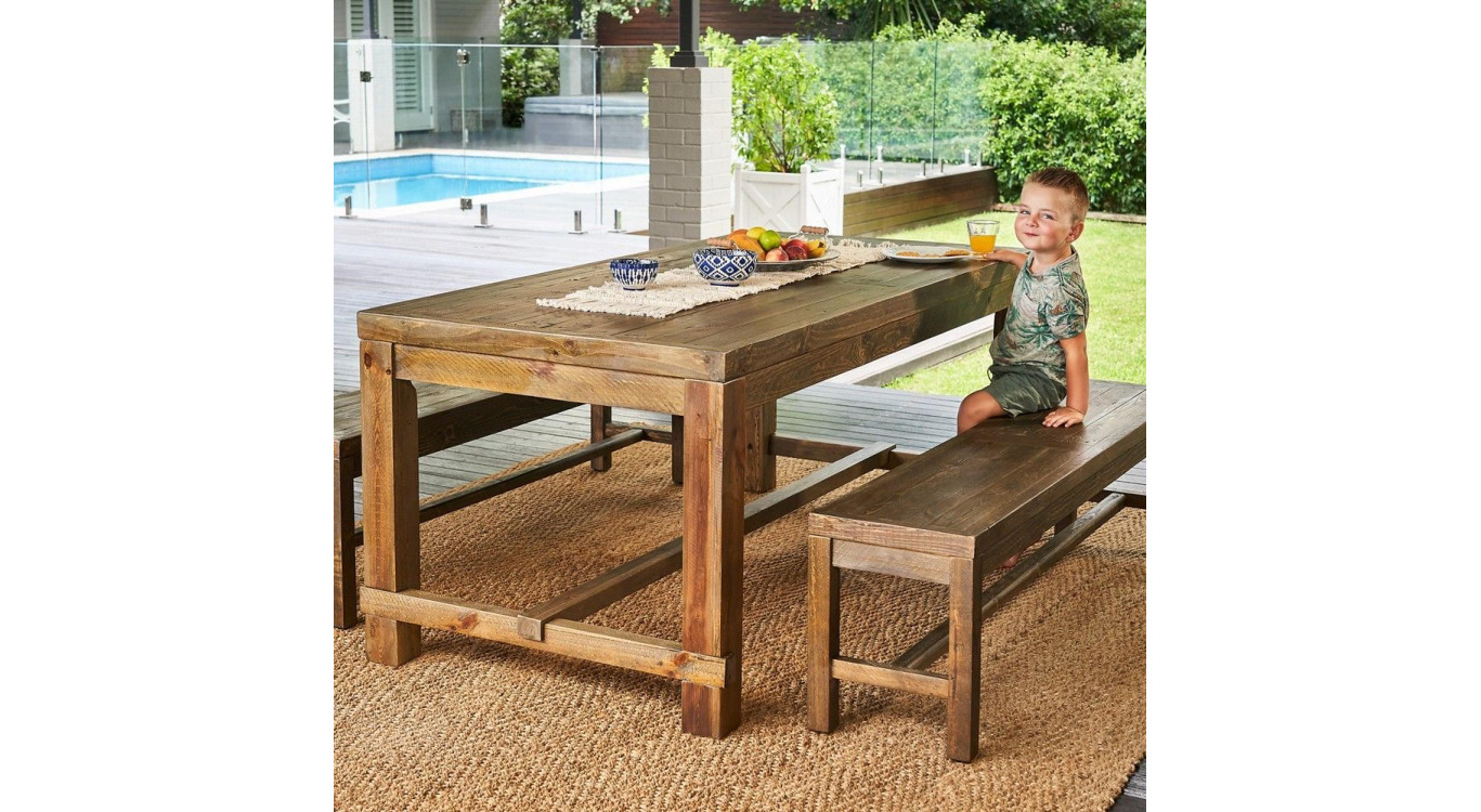 Holztisch 180x90x79cm
