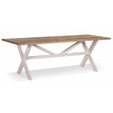 White Wooden Dining Table 234x93.5x79cm