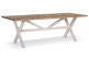 Esstisch Holz Weiß Zesuriert 234x93.5x79cm