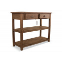 Konsole mit 2 Schubladen Holz 100x40x80.5cm